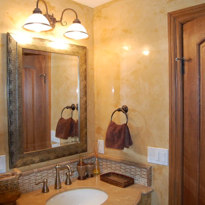 V2Decor decorative plaster finish, project photo 2