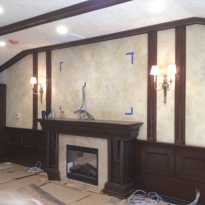 V2Decor decorative plaster finish, project photo 7