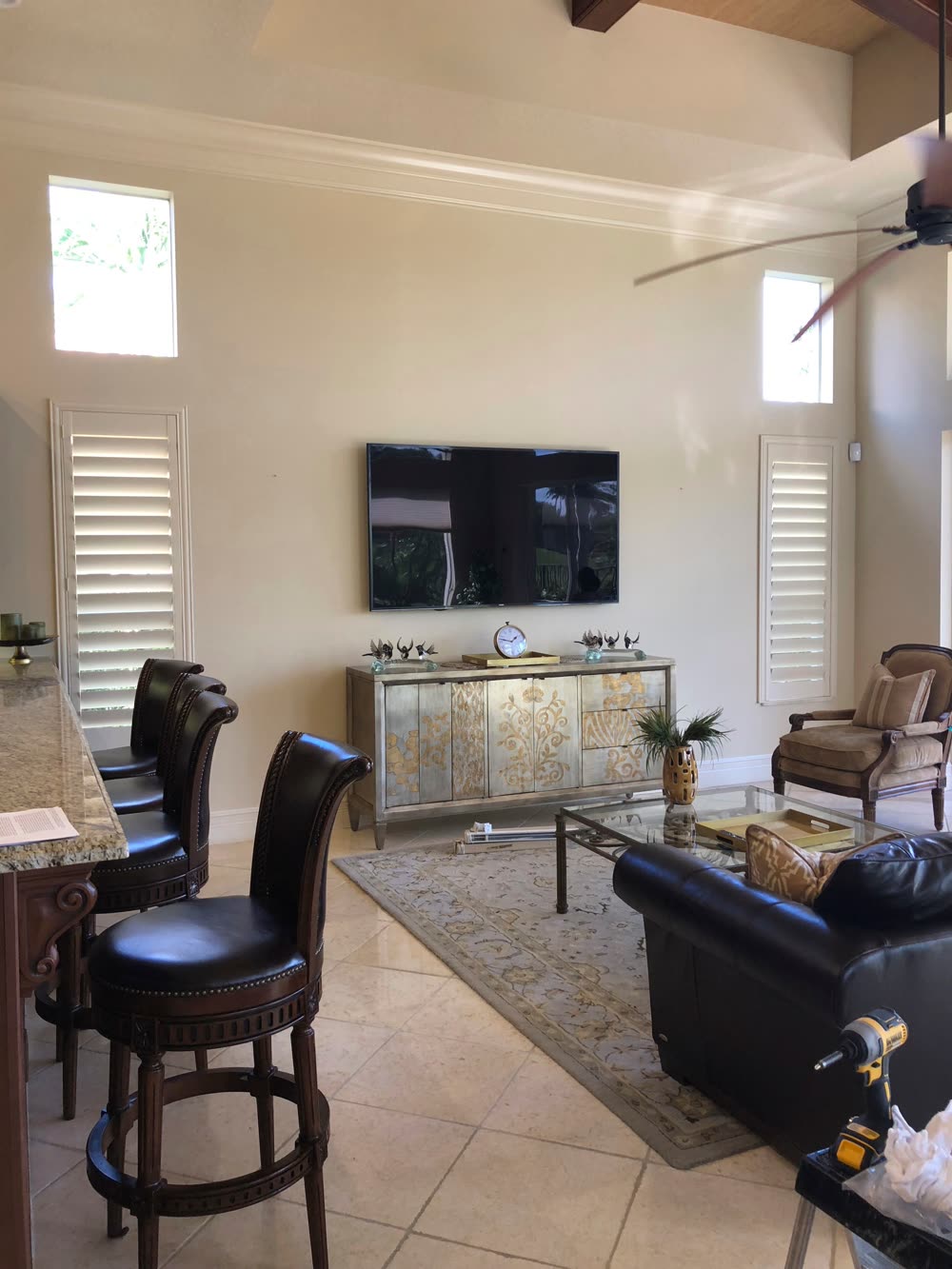 TV mounting and installation